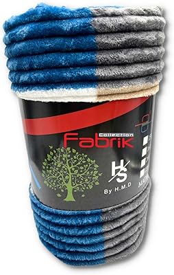 Couverture en flanelle de laine, king size 200 x 230 cm pour toutes