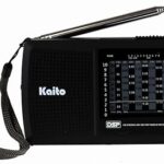 Radio am/fm à bande courte 10 bandes kaito de poche avec dsp