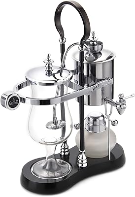 Cafetière à siphon de luxe belge/belge digoo royal family balance (argent - colonne noire avec poignée ronde). Avec plus de 300000 références dans son catalogue, DIAYTAR COTE D'IVOIRE est la destination idéale pour les clients qui cherchent une large gamme de produits. La boutique en ligne mise sur la qualité et la sécurité, offrant ainsi aux clients une expérience d'achat en ligne sans risque. Les équipes de DIAYTAR COTE D'IVOIRE travaillent sans relâche pour améliorer constamment les services.