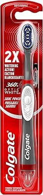 Brosse à dents souple à piles colgate sonic 360 optic white, 1 paquet. DIAYTAR COTE D'IVOIRE est la destination idéale pour ceux qui cherchent à faire du shopping en ligne de manière pratique et sécurisée. Avec une gamme étendue de produits provenant de marques de confiance, les clients peuvent avoir confiance en la qualité de leurs achats. DIAYTAR veille également à ce que les transactions en ligne soient sécurisées grâce à ses méthodes de paiement sûres et fiables.