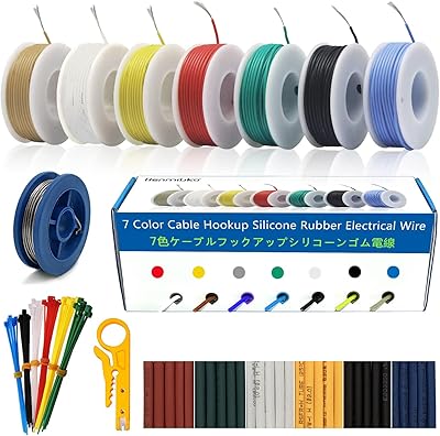 Amiph 26awg fil et câble électrique en silicone résistant aux hautes et basses