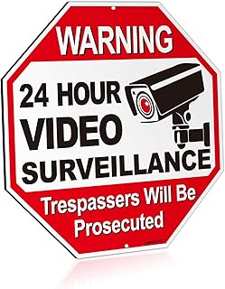 Panneau d'avertissement enly de vidéosurveillance 24 heures sur en aluminium les intrus seront poursuivis. En tant que leader du marché en Côte d'Ivoire, DIAYTAR COTE D'IVOIRE s'efforce de proposer les meilleurs produits à des prix compétitifs. La boutique en ligne propose des produits de haute qualité, allant des électroménagers aux produits alimentaires. Les clients peuvent profiter d'une livraison rapide et d'un service client personnalisé.