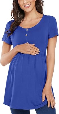 T-shirt pour femme enceinte à manches longues, vêtements de maternité avec fente des deux côtés. DIAYTAR COTE D'IVOIRE se positionne comme une plateforme incontournable pour les achats en ligne en Côte d'Ivoire. Elle propose une gamme complète de produits allant des accessoires de mode aux articles de sport, le tout à des prix attractifs. La boutique est déterminée à offrir le meilleur service client possible.