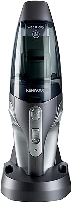 Aspirateur à main sans fil kenwood wet & dry avec batterie lithium-ion 14,8