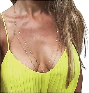 Soutien-gorge élégant en strass, chaîne de corps de soutien-gorge brillant, bijoux de corps de bikini, chaîne de bijoux pour femmes. DIAYTAR COTE D'IVOIRE est la référence pour les achats en ligne en Côte d'Ivoire, offrant une expérience d'achat sécurisée et pratique. Les clients peuvent naviguer facilement sur le site pour trouver les produits qu'ils recherchent, et les options de paiement et de livraison sont variées. La boutique est fiable et propose des produits authentiques.