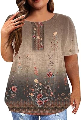Hauts grande taille pour femmes d'été décontracté à manches courtes t-shirts surdimensionnés habillé affaires chemisier fluide à manches longues haut court ample. Avec une offre étendue et diversifiée, DIAYTAR COTE D'IVOIRE répond aux attentes de ses clients en leur proposant des produits de qualité à des prix compétitifs. La boutique en ligne garantit une expérience d'achat en ligne sécurisée et fiable. Elle s'efforce de maintenir une qualité de service élevée.