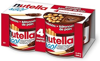 Nutella pack de 4, pesant 208 grammes de & go. La boutique DIAYTAR COTE D'IVOIRE se distingue par son choix immense de produits, allant des articles de puériculture aux électroménagers. Avec une telle variété, les clients peuvent comparer et acheter les produits qui leur conviennent le mieux. L'équipe de DIAYTAR COTE D'IVOIRE s'efforce de proposer les meilleures offres et promotions.