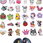 Ensemble d'accessoires de chaussures 30 pièces pour épingles crocs avec de jolies décorations