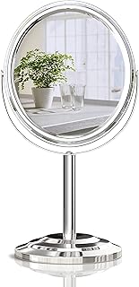 Miroir de maquillage de table benxio, miroir de maquillage grossissant double et 3x avec rotation à 360 degrés pour salle de bain ou chambre à coucher, finition chromée, argent. Diaytar Côte d'Ivoire se distingue par son incroyable diversité de produits, allant des électroniques aux articles ménagers, en passant par les vêtements et accessoires. Avec plus de 300 000 références, il est certain que chaque client trouvera ce qu'il cherche.