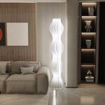 Lampadaire led vertical à intensité variable : lampe sur pied décorative moderne