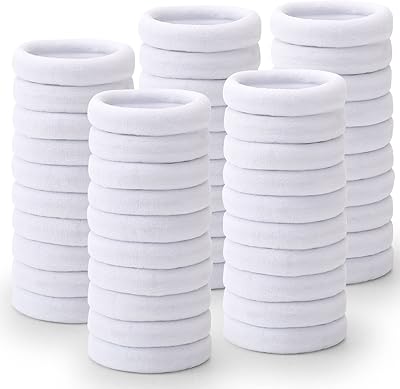 100pcs élastiques à cheveux, élastiques pour queue de cheval pour cheveux épais