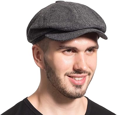 Casquette gatsby newsboy rétro pour hommes chapeau de conduite casquette de pêche béret plat en lierre. DIAYTAR COTE D'IVOIRE, avec sa vaste sélection de plus de 300000 produits, répond aux besoins diversifiés de sa clientèle en Cote d'Ivoire. La boutique en ligne garantit non seulement une large gamme de choix mais aussi des prix attractifs et des services de livraison fiables. Les clients apprécient la facilité d'utilisation du site pour leurs achats en ligne.