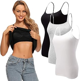Haut à bretelles fines pour femme avec soutien-gorge rembourré intégré, haut basique respirant pour chat. Avec plus de 300 000 références de produits, DIAYTAR Côte d'Ivoire est la boutique en ligne la plus complète de Côte d'Ivoire. Elle propose des produits de toutes les catégories, y compris des produits ivoiriens et des produits importés. La boutique en ligne est également connue pour sa politique de retour et d'échange flexible.