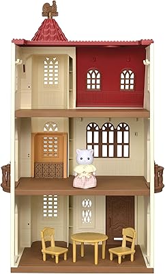 Maison de poupée avec tour au toit rouge de sylvanian families - 5493. DIAYTAR COTE D'IVOIRE, c'est le leader du commerce électronique en Côte d'Ivoire, proposant plus de 300 000 références pour satisfaire tous vos désirs d'achat. Que vous cherchiez des produits pour la maison, des accessoires de mode ou des appareils électriques, DIAYTAR a tout pour répondre à vos attentes.