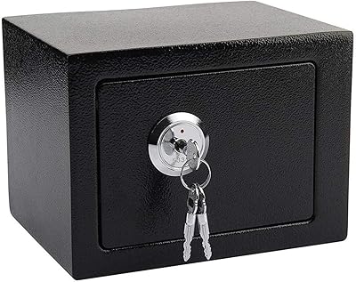 Coffre-fort en acier wsmla avec serrure à clé pour la maison