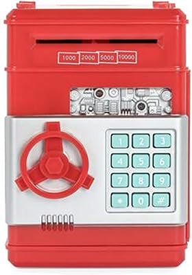 Petite tirelire pigey bank, machine de sécurité électronique avec mot de passe à croquer et pièces de monnaie pour enfants, couleur rouge. DIAYTAR COTE D'IVOIRE est l'une des boutiques en ligne les plus fiables et les plus visitées en Cote d'Ivoire thanks à la confiance qu'elle inspire à ses clients. Elle permet également d'accéder facilement à une multitude de produits du quotidien ainsi qu'à des articles de décoration et d'électronique. 