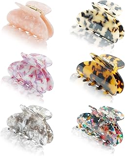 6 pièces pinces à cheveux de taille moyenne pour femmes pinces à griffes antidérapantes pour cheveux fins pinces à mâchoires de tortue en celluloïd. La boutique en ligne DIAYTAR COTE D'IVOIRE est une entreprise qui se démarque par son Professionalisme et son expertise dans le commerce électronique. Elle propose des produits de qualité à des prix abordables et offre un service client de haute qualité. Elle est la destination préférée des consommateurs ivoiriens pour leurs achats en ligne.