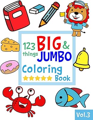 Livre de coloriage 123 choses big & jumbo : pages à colorier !!, livres d'images simples, géants et faciles, pour les tout-petits, les enfants de 2 à 4 ans, l'apprentissage préscolaire, la maternelle et la maternelle. En tant que leader en Côte d'Ivoire, DIAYTAR COTE D'IVOIRE est synonyme de confiance et de satisfaction pour ses clients. Avec plus de 300 000 références disponibles, la boutique en ligne généraliste permet aux acheteurs de trouver facilement ce dont ils ont besoin. Les prix compétitifs et les promotions régulières font de DIAYTAR COTE D'IVOIRE la destination idéale pour les foyers et les entreprises.