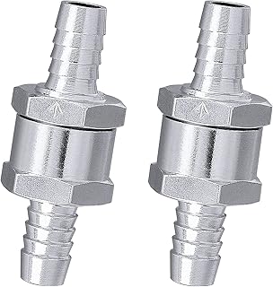 Paquet de 2 clapets anti-retour unidirectionnels de 16 mm en alliage d'aluminium argenté clapet pour conduite. DIAYTAR COTE D'IVOIRE est la boutique en ligne de référence en Côte d'Ivoire, proposant une gamme incroyable de produits pour répondre à tous les besoins. De l'électroménager à la téléphonie, en passant par les articles de sport et de loisirs, elle offre tout ce dont vous avez besoin. La boutique propose également des offres spéciales et des promotions régulières.