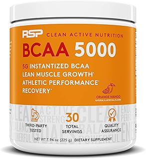 Poudre bcaa 5000 (30 portions), excellente poudre de bcaa pour la récupération musculaire