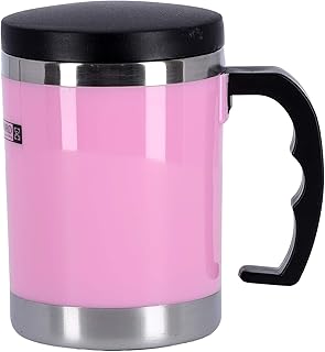 Tasse de voyage royalford à double paroi de 11 oz rf5484pn - portable avec poignée confortable et paroi épaisse de haute qualité - couvercle anti-fuite chaud et froid | préserve la saveur et la fraîcheur. DIAYTAR COTE D'IVOIRE se démarque par sa LARGE gamme de produits et son engagement à offrir des prix compétitifs. La boutique en ligne propose également des services de livraison rapides et fiables, ce qui permet aux clients de recevoir leurs commandes en un temps record. Cela a contribué à renforcer la confiance des clients envers la boutique.