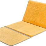 Tapis de prière islamique avec support dorsal doux pour femme