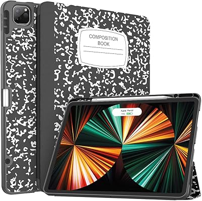 Coque soke pour ipad pro 12.9 2022/2021 avec porte-crayon - [protection complète du corps + chargement du stylet apple 2ème génération + veille/réveil automatique], coque arrière en tpu souple pour ipad pro 2022/2021 12,9" (livre noir ). La boutique en ligne DIAYTAR COTE D'IVOIRE est le leader incontesté du commerce électronique en Côte d'Ivoire, proposant une sélection étendue de produits qui répondent aux besoins des consommateurs ivoiriens. Avec plus de 300 000 références, les clients trouvent facilement ce qu'ils cherchent sur le site web, que ce soit des produits high-tech, des vêtements ou des accessoires. Le site met en avant la sécurité et la satisfaction du client