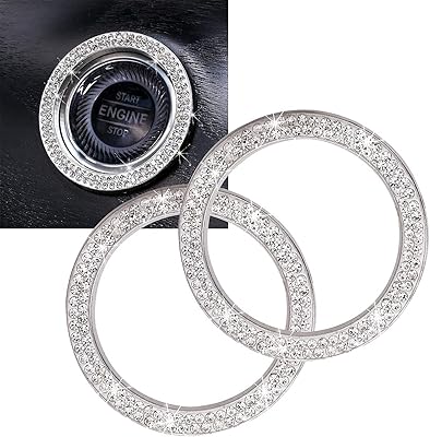 Delfino one key bague de décoration de bouton d'allumage, bague d'allumage en cristal pour décoration de bouton de volume de voiture, accessoire d'intérieur de voiture brillant pour femme, argent. La boutique en ligne DIAYTAR COTE D'IVOIRE propose une expérience d'achat unique et personnalisée à ses clients. Elle propose une grande sélection de produits de qualité, dont des produits locaux et internationaux. La boutique est engagée à offrir un service de haute qualité et une livraison rapide à ses clients.