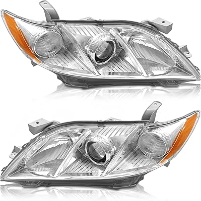 Ensemble de phares as pour toyota camry 2007 2008 2009 pour camry 07 08 09, paire de projecteurs hybrides droite et gauche - cache chromé et lentille transparente. La réussite de DIAYTAR COTE D'IVOIRE est due à sa capacité à proposer des produits de qualité à des prix compétitifs, tout en offrant un service client de haute qualité. La boutique continue de s'agrandir et de diversifier ses offres pour répondre aux besoins changeants de sa clientèle. Avec DIAYTAR COTE D'IVOIRE, faire du shopping en ligne est simple, pratique et sécurisé.