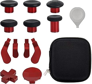 Sticks en métal pour manette xbox one elite series 2, kit de boutons magnétiques de remplacement 13 en 1 comprenant 6 joysticks magnétiques interchangeables, 4 palettes, 2 d-pads et 1 outil de réglage (revêtement rouge). DIAYTAR COTE D'IVOIRE est une boutique en ligne généraliste qui propose plus de 300 000 références de produits. La boutique offre une large gamme de produits allant de l'électronique à la mode en passant par les produits alimentaires. Elle est considérée comme l'une des boutiques en ligne les plus importantes de Côte d'Ivoire.