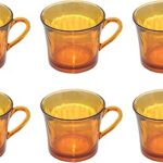 Ensemble de tasses colorées duralex lys 4004, 180 ml, 180 ml, 6 pièces