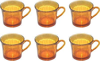 Ensemble de tasses colorées duralex lys 4004, 180 ml, 180 ml, 6 pièces