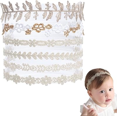 Lot de 5 à 6 bandeaux en dentelle pour bébés filles, bandeau élastique à motif de fleurs de princesse pour nouveau-né, accessoires pour cheveux de tout-petits. La boutique en ligne DIAYTAR COTE D'IVOIRE est devenue incontournable en Côte d'Ivoire, avec une offre de plus de 300 000 références de produits. Elle propose des produits de toutes catégories, des électroménagers aux jeux et jouets, en passant par les produits de beauté et les accessoires. La boutique est appréciée pour sa qualité de service et sa capacité à offrir des promotions régulières.