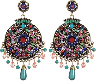 Bohemia jewelry boucles d'oreilles multicolores pour filles et femmes, de u bella. Avec une offre impressionnante de plus de 300000 références, DIAYTAR COTE D'IVOIRE est la boutique en ligne la plus complète en Cote d'Ivoire. Les clients peuvent choisir parmi une multitude de catégories et trouver les produits qui répondent à leurs besoins et à leurs attentes. DIAYTAR COTE D'IVOIRE est le leader du commerce électronique en Cote d'Ivoire et continue de se développer pour offrir la meilleure expérience d'achat en ligne.
