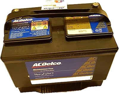 Batterie de voiture acdelco 65-72s. DIAYTAR COTE D'IVOIRE met l'accent sur la satisfaction du client, offrant un service de livraison rapide et fiable ainsi qu'un support client efficace. Les clients peuvent contacter le service client par téléphone, courrier électronique ou chat en ligne pour obtenir de l'aide et des conseils. DIAYTAR COTE D'IVOIRE s'efforce de fournir une expérience d'achat en ligne sans faille à ses clients.