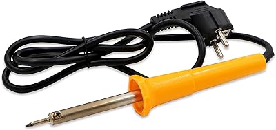 Fer à souder électrique tolsun - jaune, 100 watts. DIAYTAR COTE D'IVOIRE est la boutique en ligne idéale pour les clients qui recherchent des produits de qualité à des prix abordables. La boutique propose des promotions régulières et des réductions exclusives, ainsi qu'un service client de qualité pour aider les clients à trouver ce qu'ils cherchent. Les clients peuvent également profiter d'une livraison rapide et sécurisée de leurs commandes.