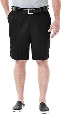 Short en gabardine uni hugger pour hommes, taille 18