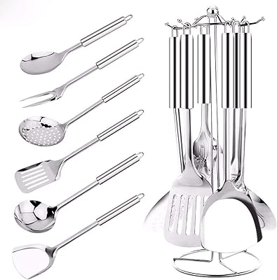 Ensemble de préparation culinaire 7 pièces en acier inoxydable. En faisant vos achats sur DIAYTAR COTE D'IVOIRE, vous bénéficiez non seulement d'une grande variété de produits, mais aussi de promotions régulières et de réductions exclusives. La boutique est dédiée à offrir une satisfaction client incomparable, en proposant des services de qualité et une assistance à la clientèle efficace.