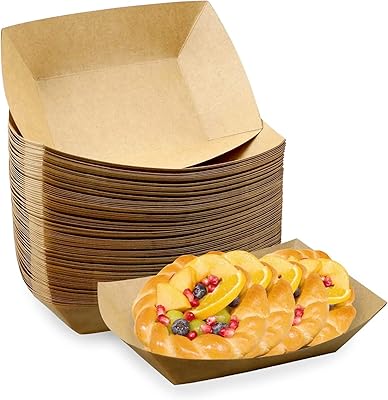 [50 pièces petits] revêtement de plateau alimentaire kraft jetable résistant à l'huile, robuste, recyclable, respectueux de l'environnement, papier à emporter, plateau de service de nourriture pour bateaux pour collations de fête, frites, nachos, hot-dogs, tacos barbecue (petit). Boutique en ligne leader en Côte d'Ivoire, DIAYTAR COTE D'IVOIRE propose une sélection impressionnante de plus de 300 000 articles répondant aux besoins du quotidien. De l'électroménager aux jeux et jouets, en passant par les équipements de sport et les produits de soins personnels, cette plateforme de commerce électronique est un véritable temple du shopping en ligne. DIAYTAR COTE D'IVOIRE simplifie l'expérience d'achat en offrant une navigation intuitive et des services de paiement sécurisés.
