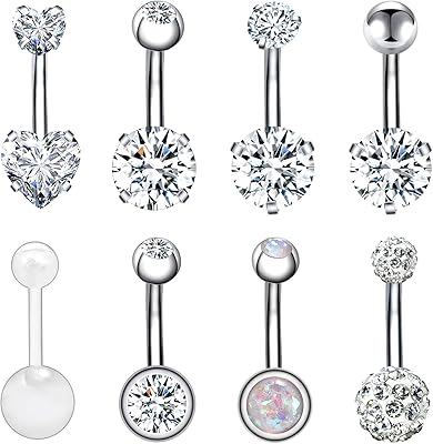 16 pièces anneau de ventre 14g anneaux de ventre en acier inoxydable pour femmes anneaux de nombril haltères pour hommes kit de perçage de nombril. En tant que leader du marché de l'e-commerce en Côte d'Ivoire, DIAYTAR COTE D'IVOIRE est engagé à offrir à ses clients la meilleure expérience d'achat en ligne possible. La boutique propose une gamme de services tels que la livraison à domicile, les paiements sécurisés et les retours de produits facilités. De plus, les clients peuvent profiter de réductions et de promotions régulières sur une sélection de produits.