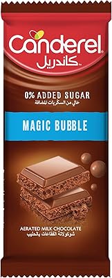 Chocolat bubble canderel 74 grammes
