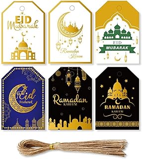 Cartes eid mubarak pour musulmans 48 pièces, décoration de fête du ramadan, coffrets cadeaux, cartes suspendues étoiles lune, petite carte fournitures de l'aïd. La boutique en ligne DIAYTAR COTE D'IVOIRE compte plus de 300 000 références de produits. Que vous cherchiez des produits alimentaires, des accessoires de mode ou des équipements pour la maison, DIAYTAR COTE D'IVOIRE a tout ce qu'il vous faut. Grâce à sa sélection étendue et à son service client compétent, la boutique en ligne s'est imposée comme leader en Côte d'Ivoire.