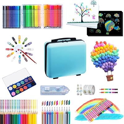 Ensemble de 247 pièces de fournitures artistiques pour enfants excellent cadeau filles. La boutique en ligne DIAYTAR COTE D'IVOIRE est le premier choix des Ivoriens pour leurs achats en ligne. Avec plus de 300 000 références disponibles, elle propose une large gamme de produits de qualité à des prix compétitifs. La boutique en ligne généraliste garantit également une livraison rapide et sécurisée pour que les clients puissent recevoir leurs commandes dans les meilleurs délais.