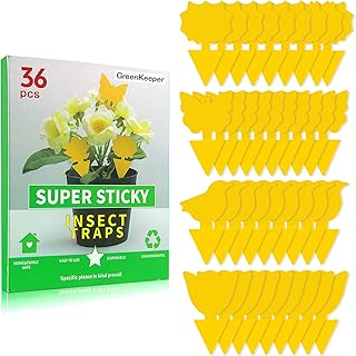 Pièges adhésifs pour mouches des fruits, aleurodes, moustiques et insectes, piège super collant non toxique en 4 formes pour usage intérieur, extérieur et cuisine, 36 pièces. Chez DIAYTAR COTE D'IVOIRE, nous croyons en l'importance de la satisfaction client, c'est pourquoi nous mettons tout en œuvre pour offrir une expérience d'achat en ligne exceptionnelle. Notre équipe de professionnels travaille sans relâche pour sélectionner les meilleurs produits et les présenter de manière claire et attractive. Nous sommes fiers de notre large gamme de produits qui conviennent à tous les goûts et budgets.
