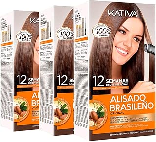 Coffret de lissage à la kératine cativa et à l'huile d'argan brésilienne 3
