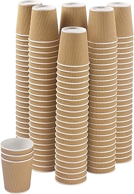 Gobelets isothermes jetables en papier ondulé sans couvercle (marron, paquet de 52 oz). DIAYTAR COTE D'IVOIRE est la référence en matière de boutique en ligne en Côte d'Ivoire, offrant une expérience d'achat unique et personnalisée. Avec une sélection immense de produits provenant de marques locales et internationales, vous pouvez magasiner en toute confiance et profiter des meilleures offres du marché. Que vous soyez à Abidjan ou ailleurs en Côte d'Ivoire, DIAYTAR COTE D'IVOIRE est votre boutique de confiance pour tous vos besoins.