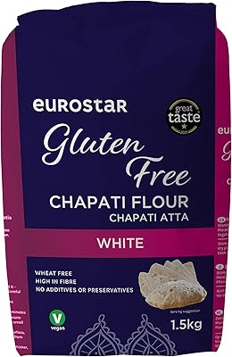 Farine de chapati blanche sans gluten 1,5 kg d'eurostar. La boutique en ligne DIAYTAR COTE D'IVOIRE est une référence pour les consommateurs ivoiriens. Avec plus de 300000 références, elle propose une grande variété de produits pour tous les goûts et les besoins. La qualité des produits et le service client sont les priorités de cette boutique en ligne.