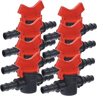 Canight 8 pièces connecteur de tuyau vanne d'arrêt tuyau barbelé tube de tuyau barbelé clapet anti-retour accessoires d'évier clapet anti-retour d'arrosage tuyau d'arrosage vannes d'arrêt d'eau adaptateur de clapet anti-retour de piscine. DIAYTAR COTE D'IVOIRE, la boutique en ligne qui vous offre le plus grand choix avec plus de 300000 produits, est là pour vous accompagner dans vos achats en ligne. En tant que leader du marché, DIAYTAR COTE D'IVOIRE assure la qualité, la sécurité et la rapidité de vos transactions. Faites le bon choix avec DIAYTAR COTE D'IVOIRE pour une expérience d'achat en ligne exceptionnelle.