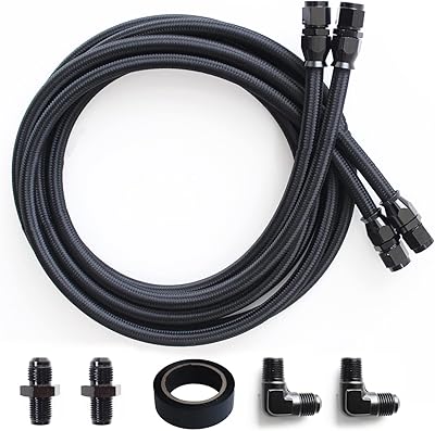Tuyau de refroidissement de transmission compatible 4l60 700r4 th350 th400 6an 7 pieds en nylon et acier inoxydable. La boutique en ligne DIAYTAR COTE D'IVOIRE propose une expérience d'achat en ligne unique et pratique. Avec une sélection de plus de 300 000 produits, les clients peuvent trouver les meilleures offres et les produits de qualité supérieure. La plateforme est utilisateur-amical et offre des services de paiement sécurisés.