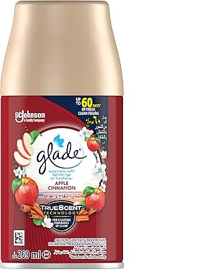 Pulvérisateur de recharge automatique glade au parfum pomme et cannelle, 269 ml